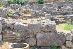 The Ancient Agora Of Kos In Greece