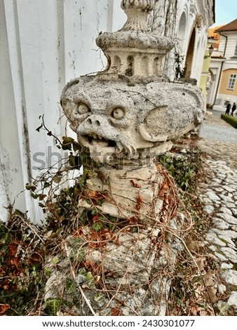 ancient, antique, architecture, art, building, cathedral, catholic, chimera, christian, church, city, culture, czech, dame, decoration, demon, eyes, fountain, history, mouth, old, sculpture, stone, wa