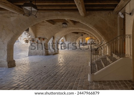 ancient arch renaissance passageway france