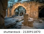 Ancient Archaeological Tunnels under the old city of Jerusalem at the Western Wall