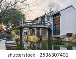 The Ancient Architecture, Bridges, and Tourism Landscape of Zhouzhuang Ancient Town in Suzhou, Jiangsu Province	
