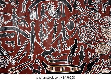 Ancient Australian Aboriginal Painting