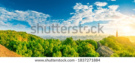 Similar – Foto Bild der Turm Natur Landschaft