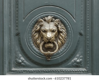Lion Head Door Knocker Images Stock Photos Vectors Shutterstock