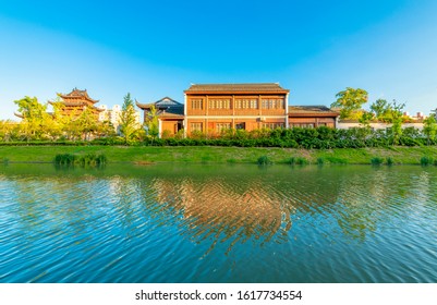 Ancient Buildings In Gucun Town, Baoshan District, Shanghai, China