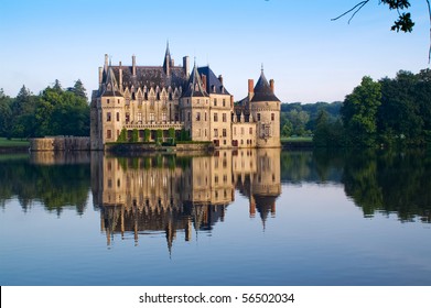 Ancient Castle, Blue Sky, Europe