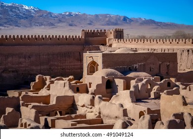 Ancient Castle In Rayen Near Bam, Iran