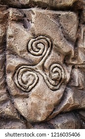 Ancient Celtic symbol, detail of Viking history