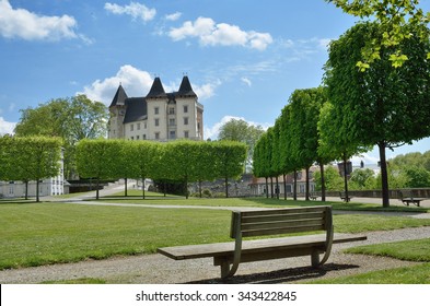 The Ancient Chateau De Pau And Its Formal Garden Are Located In The Old Part Of The City.