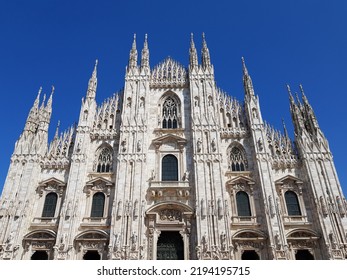 Ancient Christian Cathedral In Milan