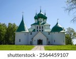 The ancient Church of St. Sergius of Radonezh on Kulikovo Field, Tula region, Russia