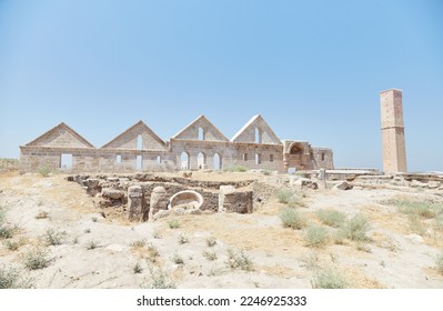 The Ancient Citadel Mound of Harran in Southeast Turkey