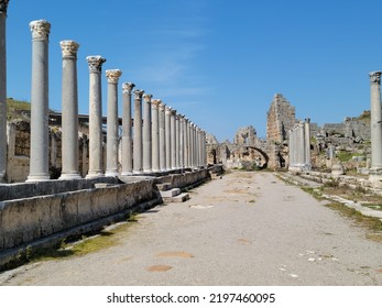 Ancient City Of Perge Turkey