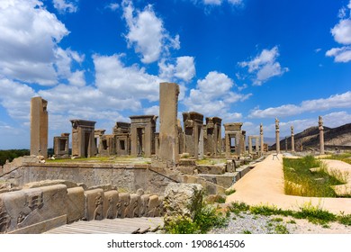 The ancient city Persepolis near Shiraz, Iran