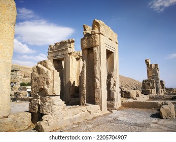 Ancient City Ruins In Persepolis, Iran