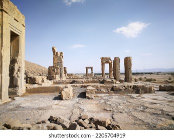 Ancient City Ruins In Persepolis, Iran