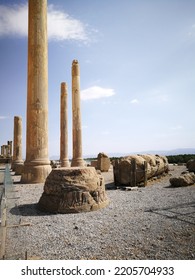 Ancient City Ruins In Persepolis, Iran