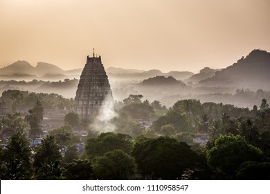 The Ancient City Of Vijayanagara, Hampi, Karnataka, India