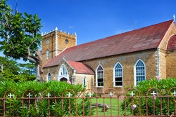 Ancient Colonial Church. Jamaica