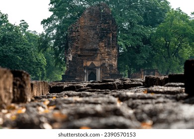 The Ancient culture and Chedi at Si Thep world heritage site, a serial property of three component parts that represent Dvaravati culture from the 6th to the 10th centuries