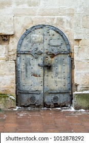 Ancient Door In An Old House