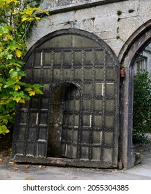 Ancient Door, With Smaller Door Within