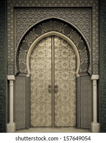 Ancient doors, Morocco - Shutterstock ID 157649054