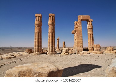 Ancient Egyptian Temple Of Tutankhamun In Nubia