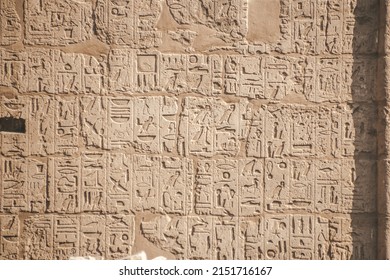 Ancient Egyptian writing, Egyptian hieroglyphs.