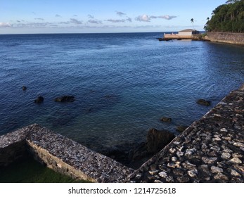 Ancient Fort Of The Portuguese Empire Made By The Templars At Morro De São Paulo