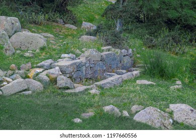 Ancient fountain in Neandreia