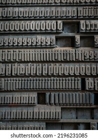 Ancient  German Gothic Movable Type