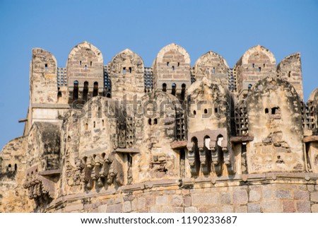 Ancient Golconda Fort, Hyderabad. Best destination in IncredibIe India.