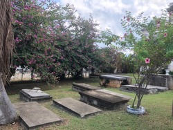 Ancient Graveyard In Montego Bay Jamaica