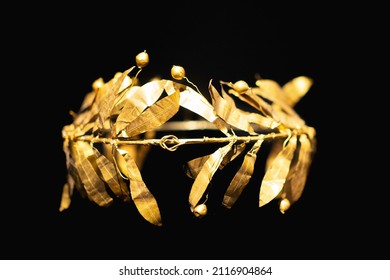 Ancient Greek Pure Gold Crown. 3rd Century BCE.