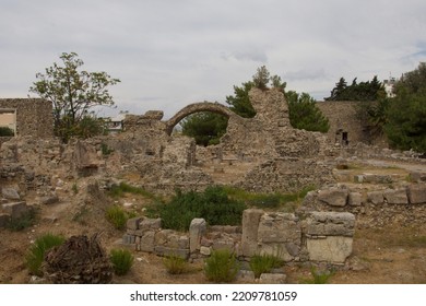 Ancient Greek Ruins In Kos