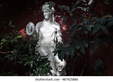 Ancient Greek statue. - Shutterstock ID 487425886