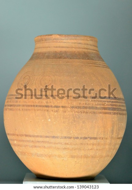 Ancient Greek Vase Geometric Age 700900 Stock Photo Edit Now