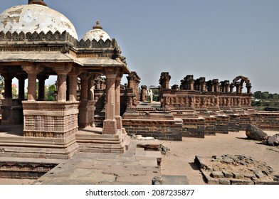 Ancient Indian Architecture. historical place or structure of worship for ancient hindu civilization. Kutch, Bhuj, Gujarat-India. 
