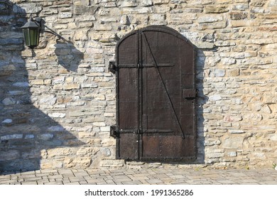 Ancient Iron Door In A Castle, Germany