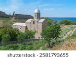 Ancient Iverskaya Church. Feodosia, Crimea