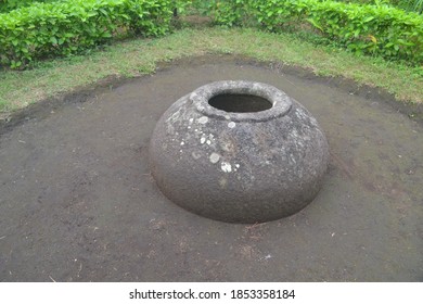 Ancient Jar Stuck In The Ground