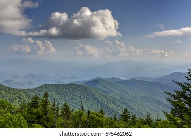 Ancient Land Appalachian Mountains Great Smoky Stock Photo 695462062 ...