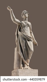 Ancient Leto sculpture. In Greek mythology, Leto is a daughter of the Titans Coeus and Phoebe, the sister of Asteria, and the mother, by Zeus, of Apollo and Artemis.