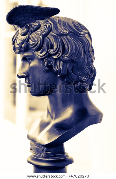 Ancient Male Statue Mercury 18th Century Stock Photo Edit Now