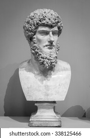 The Ancient Marble Portrait Bust.