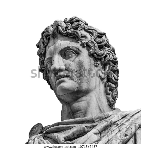 Ancient Marble Statue Mythical Character Castor Stock Photo (Edit Now ...