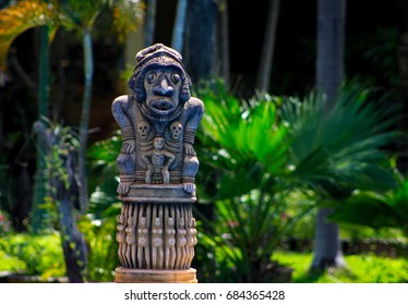 Ancient Mayan Statue.