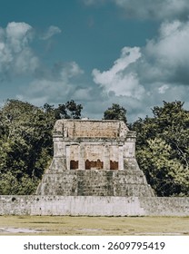 Ancient Mayan structure at Chichen Itza, Tulum, Mexico