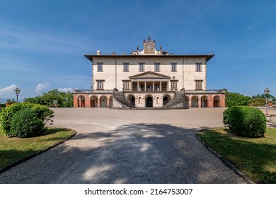 The ancient Medici villa of Poggio a Caiano, Prato, Italy